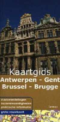 Kaartgids Antwerpen Gent Brussel Brugge