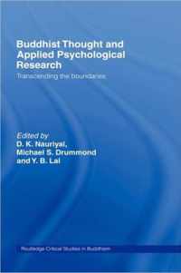 Buddhist Thought and Applied Psychological Research