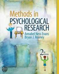 Methods in Psychological Research