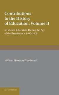 Contributions to the History of Education