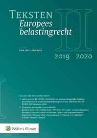 Teksten Europees belastingrecht 2019/2020