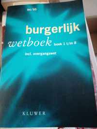 Pocket burgerlyk wetboek '94/'95