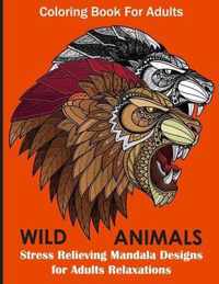 Coloring Book For Adults: Animals