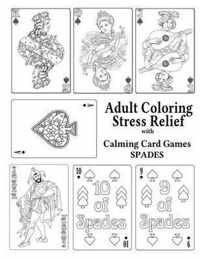 Adult Coloring Stress Relief with Calming Card Games