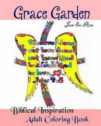 Grace Garden: Biblical Inspiration Adult Coloring Book (Quieting-Heart Series)