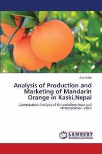 Analysis of Production and Marketing of Mandarin Orange in Kaski, Nepal
