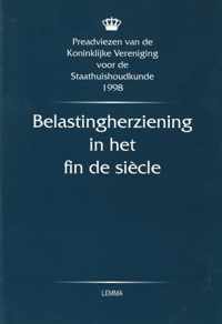 Belastingherziening in het fin de siecle