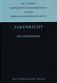 3-3 Zekerheidsrechten Mr. C. Asser's handleiding tot de beoefening van het Nederlands burgerlijk recht