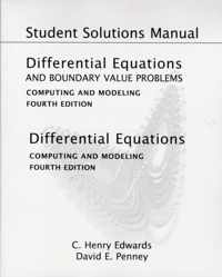 Student Solutions Manual for Differential Equations and Boundary Value Problems