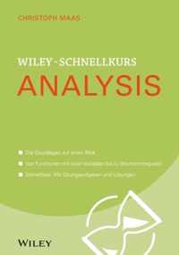 Wiley-Schnellkurs Analysis