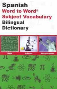 English-Spanish & Spanish-English Word-to-Word Dictionary