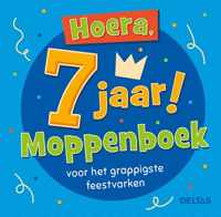 Hoera, 7 jaar! Moppenboek