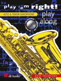Saxofoon Play'em right - play along