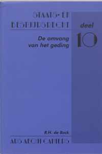 Cahier Staats- en bestuursrecht 10 -   De omvang van het geding