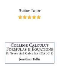 College Calculus Formulas & Equations