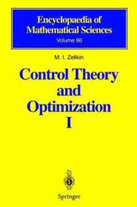 Control Theory and Optimization I