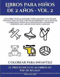 Colorear para ninos en edad preescolar (Libros para ninos de 2 anos - Vol. 2)