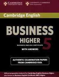 Cambridge BEC Higher 5. Student's Book with answers