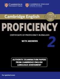 Cambridge English Proficiency 2 student's book with answers