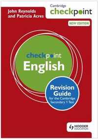 Cambridge Checkpoint English Revision Guide For The Cambridg