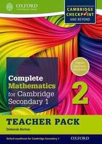 Complete Mathematics for Cambridge Lower Secondary Teacher Pack 2