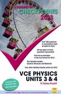 Cambridge Checkpoints Vce Physics Units 3 and 4 2013