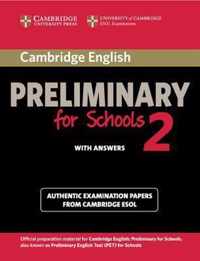Cambridge English Preliminary For Schools 2 Student'S Book W