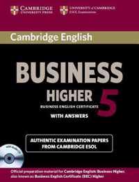 Cambridge English Business 5 - Higher Self-study pack studen