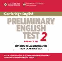 Cambridge Preliminary English Test 2 audio-cd's (2x)