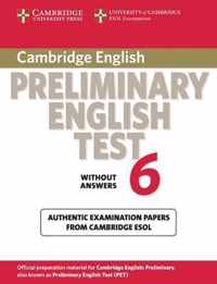 Cambridge Preliminary English Test 6 Stu