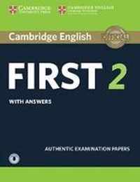 Cambridge English First 2. Student's Book with answers with downloadable Audio