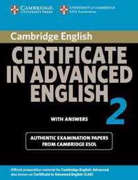 Cambridge Certificate In Advanced English 2 For Updated Exam