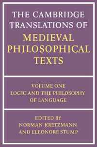 The Cambridge Translations of Medieval Philosophical Texts