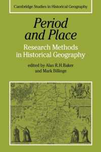 Cambridge Studies in Historical Geography