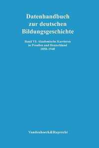 Akademische Karrieren in Preussen und Deutschland 1850--1940