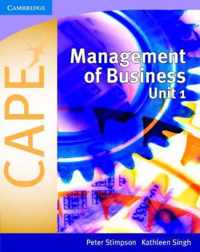 Management of Business for CAPE (R) Unit 1
