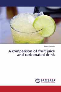 A Comparison of Fruit Juice and Carbonated Drink