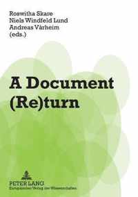 A Document (Re)turn