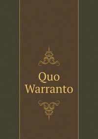 Quo Warranto