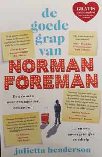 Vooruitleesexemplaar De groede grap van Norman Foreman