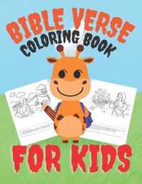 Bible Verse Coloring Book for Kids: Fun and Inspirational