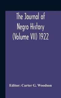 The Journal Of Negro History (Volume Vii) 1922