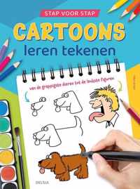 Stap voor stap cartoons leren tekenen