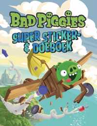 Angry Birds - Bad Piggies super sticker en doeboek