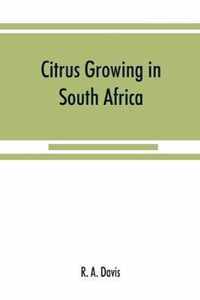 Citrus growing in South Africa; oranges, lemons, naartjes, etc.