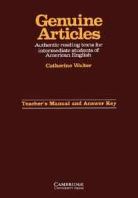 Genuine Articles Teacher's manual with key