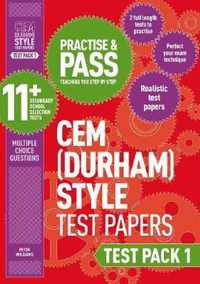 Practice & Pass 11+ CEM Test Papers Test