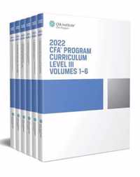 2022 CFA Program Curriculum Level III Box Set