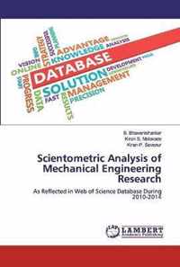 Scientometric Analysis of Mechanical Engineering Research