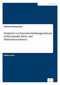 Vergleich von Finanzbuchhaltungssoftware (Schwerpunkt Klein- und Mittelunternehmen)